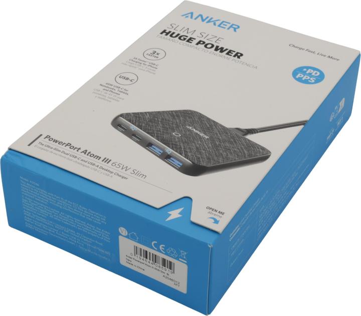 Image du produit Anker PowerPort Atom III Slim (65 W)