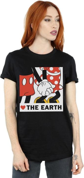 Produktbild Disney Mickey Mouse Heart The Earth TShirt (L)