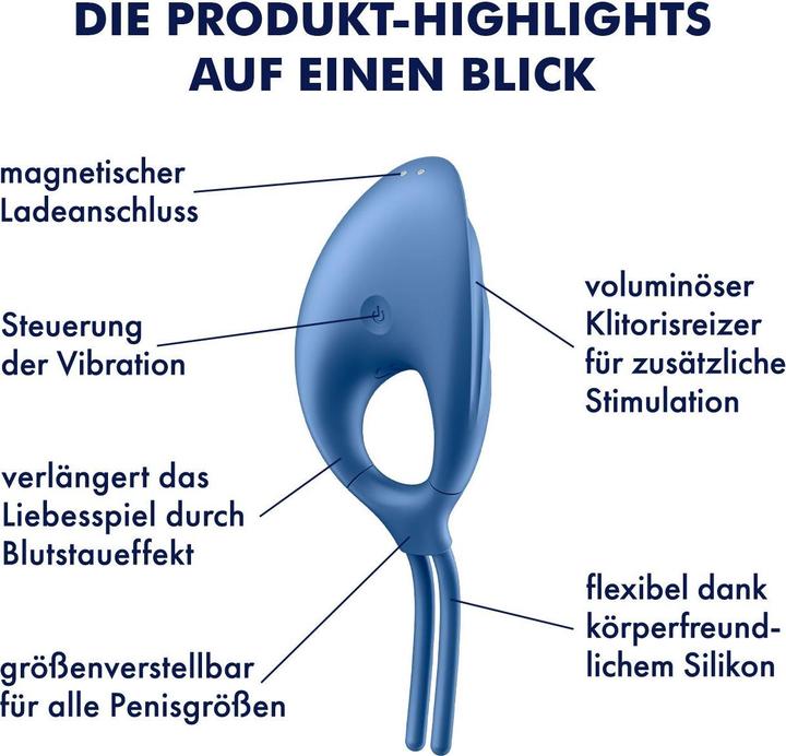 Produktbild Satisfyer Swordsman - Blue