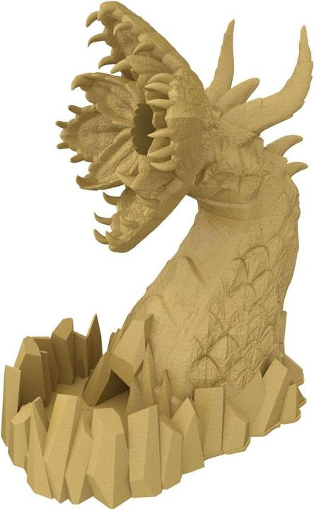 Produktbild Feldherr Fates End Würfelturm Moonworm gold – 3D gedruckt, modular (Kunststoff)