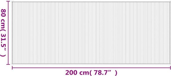 Actual product image VidaXL Kato (80 x 200 cm)