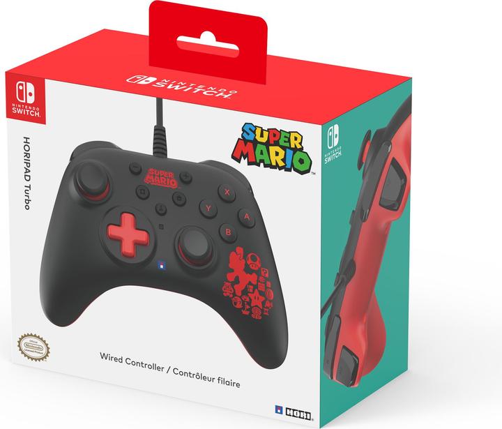 Produktbild HORI Horipad Turbo - Super Mario (Switch)