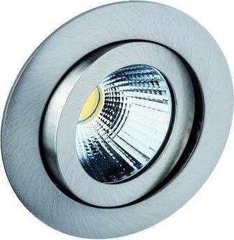 Rutec LED recessed spotlight 8W TALU 3000K 715lm Konv 1LED aluminium IP20 iron RF:high gloss (715 lm)