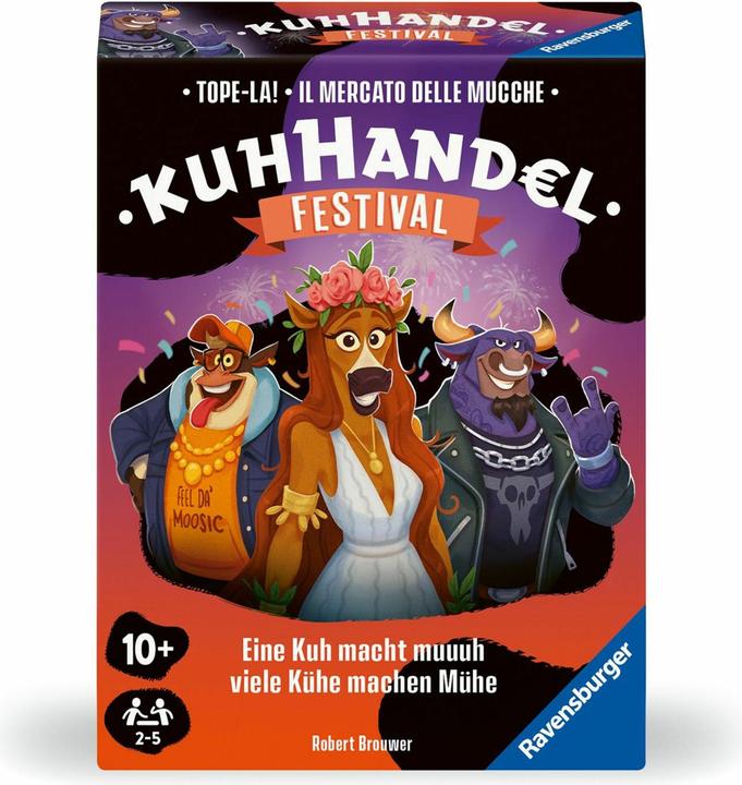 Actual product image Ravensburger Horse trading - Festival (French, German, Italian, 2 - 5 Players)