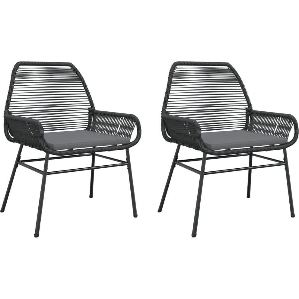 VidaXL, Gartenstühle, 10-tlg. Garten-Lounge-Set mit Kissen