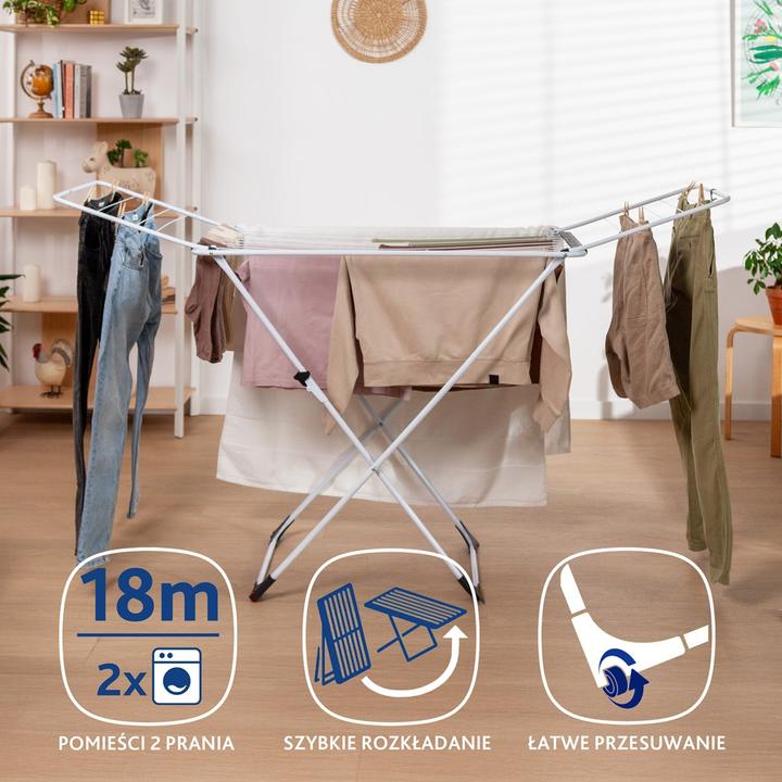Actual product image Vileda Universal clothes horse (18 m)