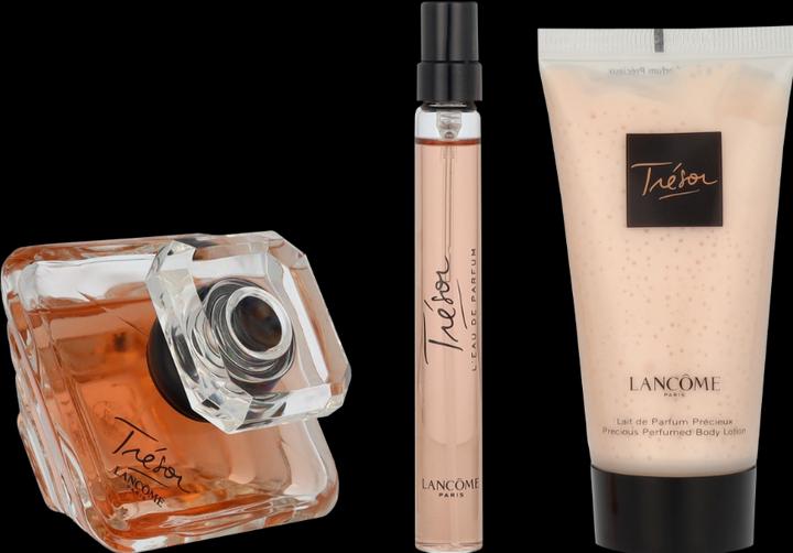 Actual product image Lancôme Trésor Eau de Parfum 50ml Set + Body Lotion 50ml + Eau de Parfum 10ml (Fragrance set)