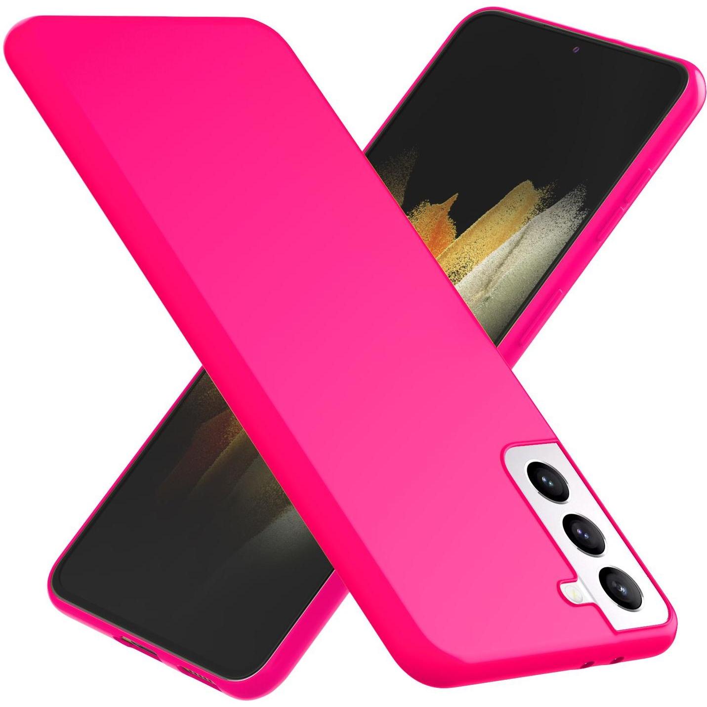 Nalia Handyhülle (Samsung Galaxy S21+), Smartphone Hülle, Pink