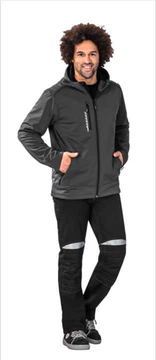 Produktbild Planam Outdoor Hawk Softshelljacke anthrazit Grösse L (L)
