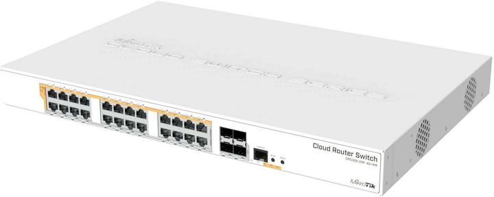 Produktbild MikroTik CRS328-24P-4S+RM: Smart PoE Switch (28 Ports)