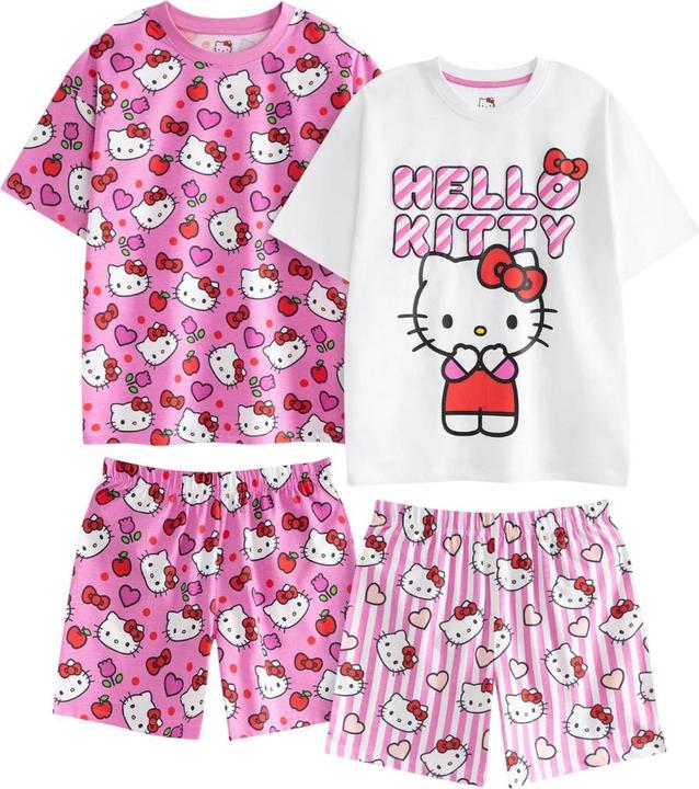 Produktbild Hello Kitty Schlafanzug mit Shorts Mädchen (128)