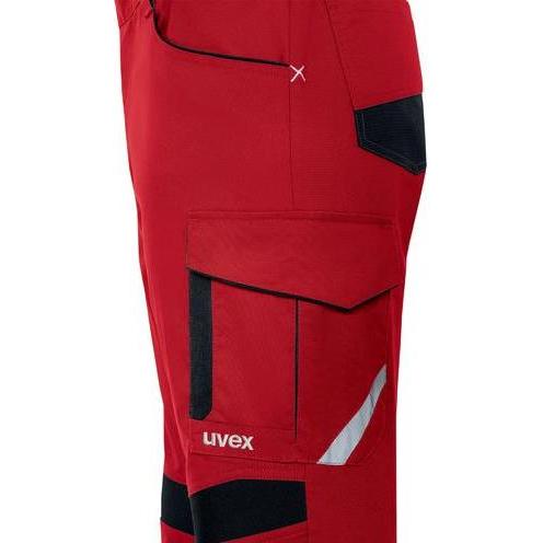 Uvex Safety, Arbeitsjacke, Cargohose uvex suXXeed industry rot 94 (94)