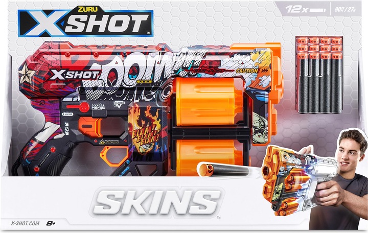 Produktbild Shot X-SHOT-SKINS-DREAD,S1,OPEN BOX,6PC