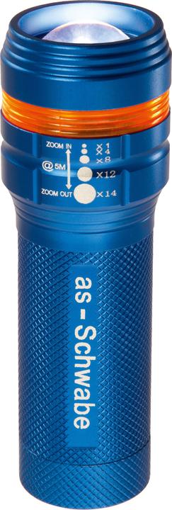 Produktbild As - Schwabe LED Taschenlampe mit Zoom-Funktion (11 cm, 100 lm)