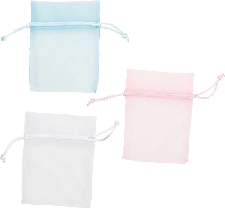 Weiss, Rosa, Blau