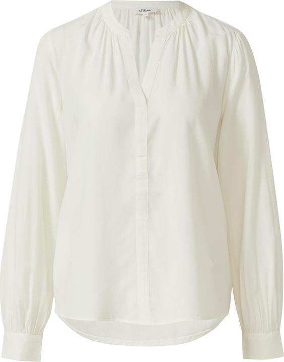 Immagine prodotto s.Oliver Bluse Weiche Viskose-Bluse mit Raffung (40)