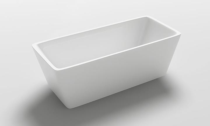Produktbild Jet-Line Badewanne WETZIKON II 170x80cm weiss (170 cm, 80 cm)