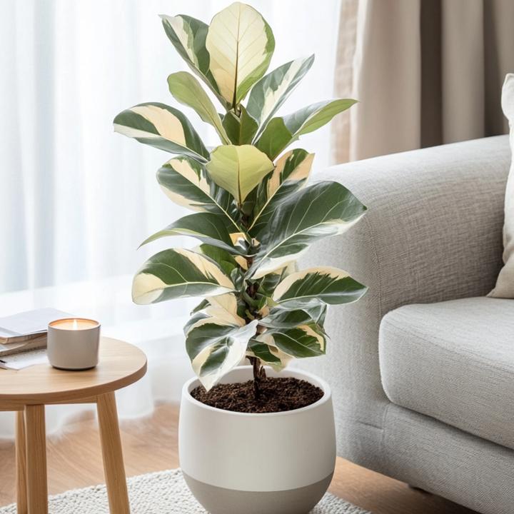 Produktbild Plant in a Box Ficus Elastica Tineke - Gummibaum (90 cm)