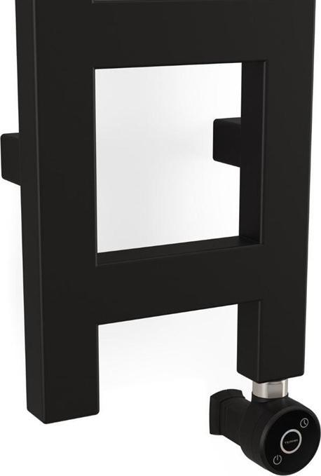 Actual product image Terma Towel Heater Electric Easy 96x20 Heban