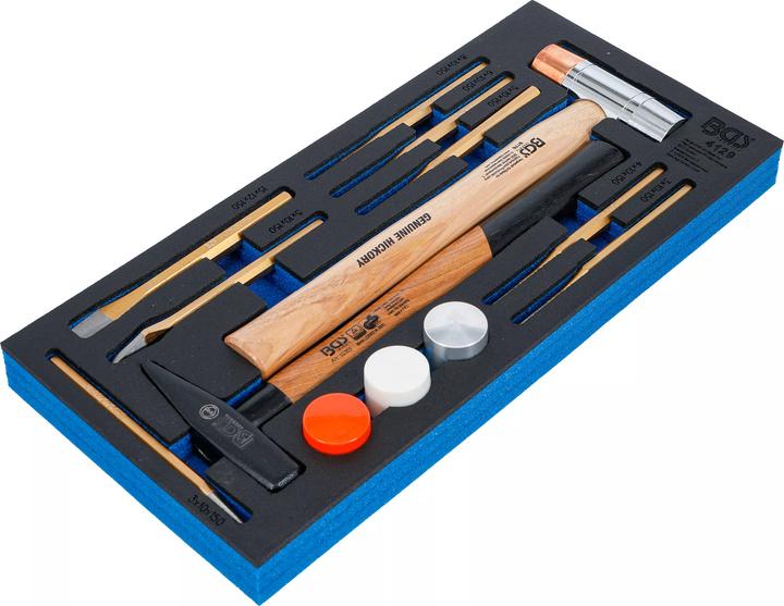 Produktbild BGS Werkstattwageneinlage 1/3: Hammer- und Meissel-Satz 14-tlg.