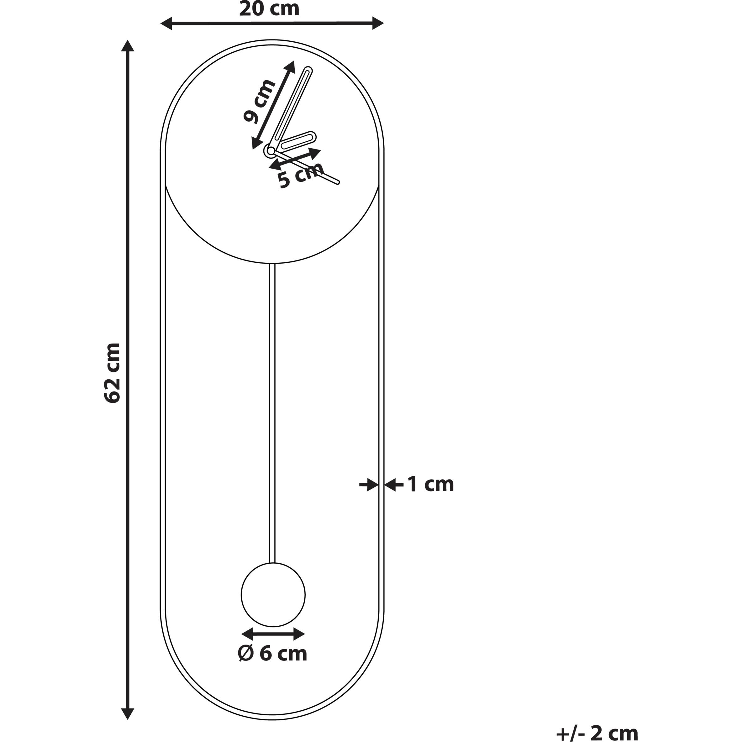 Thumbnail - Beliani, Wanduhr, Salvan
