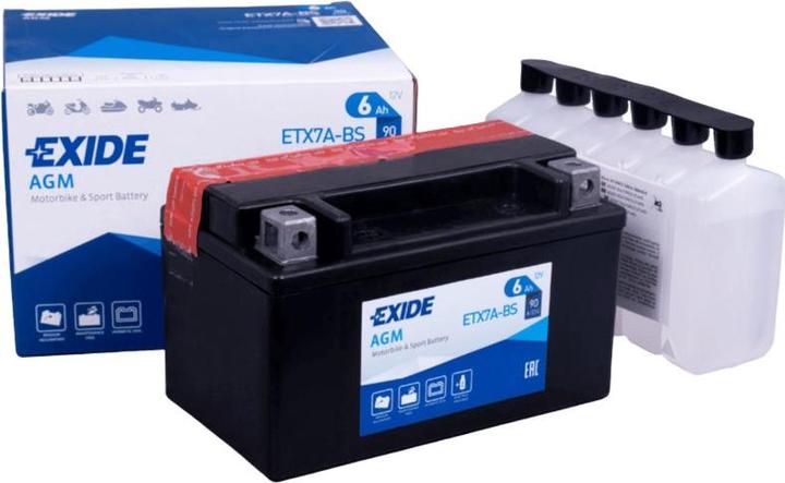 Actual product image Exide Agm (12 V, 6 Ah, 90 A)