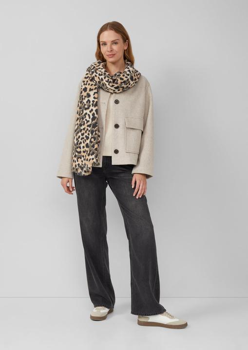 Immagine prodotto s.Oliver Tuch Schal mit Leo-Print