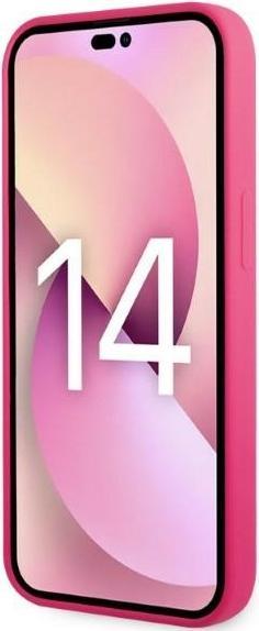 Produktbild Karl Lagerfeld KLHCP14SSRSGRCF iPhone 14 6.1 "hardcase pink / pink Silicone RSG (Apple iPhone 14)