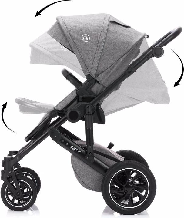 Produktbild Fillikid Tiger Kombikinderwagen