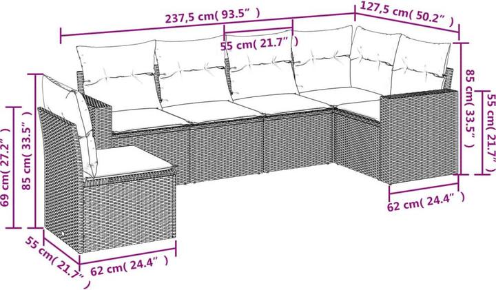 Produktbild vidaXL Solea