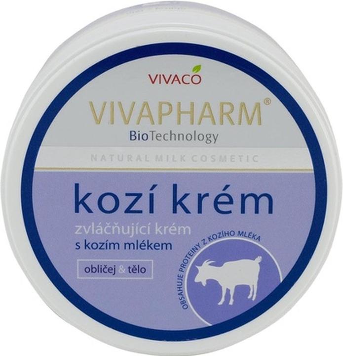 Produktbild Vivapharm Softening Cream For The Face And Body With Goat'S Milk (Körpercreme, 250 ml)