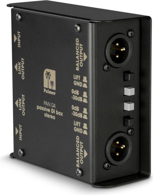 Actual product image Palmer Audio Passive DI Box 2-channel Pro PAN (DI box)