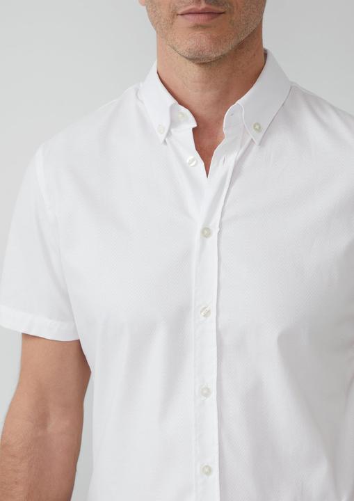 Immagine prodotto S.Oliver Hemd Tailored Fit: Baumwollhemd mit Fischgrätmuster (40)