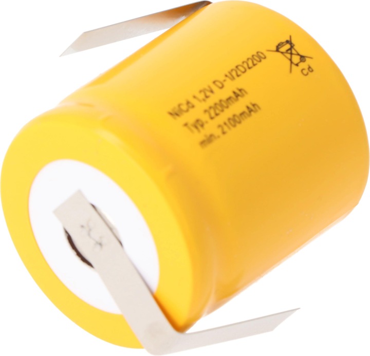 Produktbild Saft Akku VRE 1/2 D, Mono 1/2 mit Lötfahne in Z-Form (1.20 V, 2500 mAh)