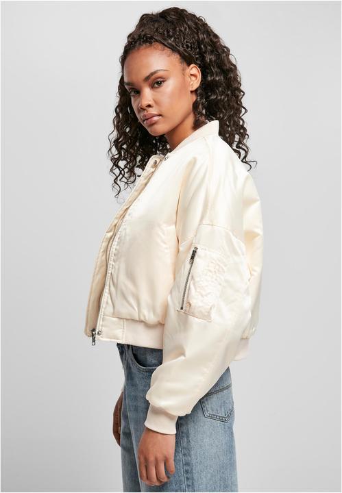 Produktbild Urban Classics Ladies Short Oversized Satin Bomber Jacket (4XL)