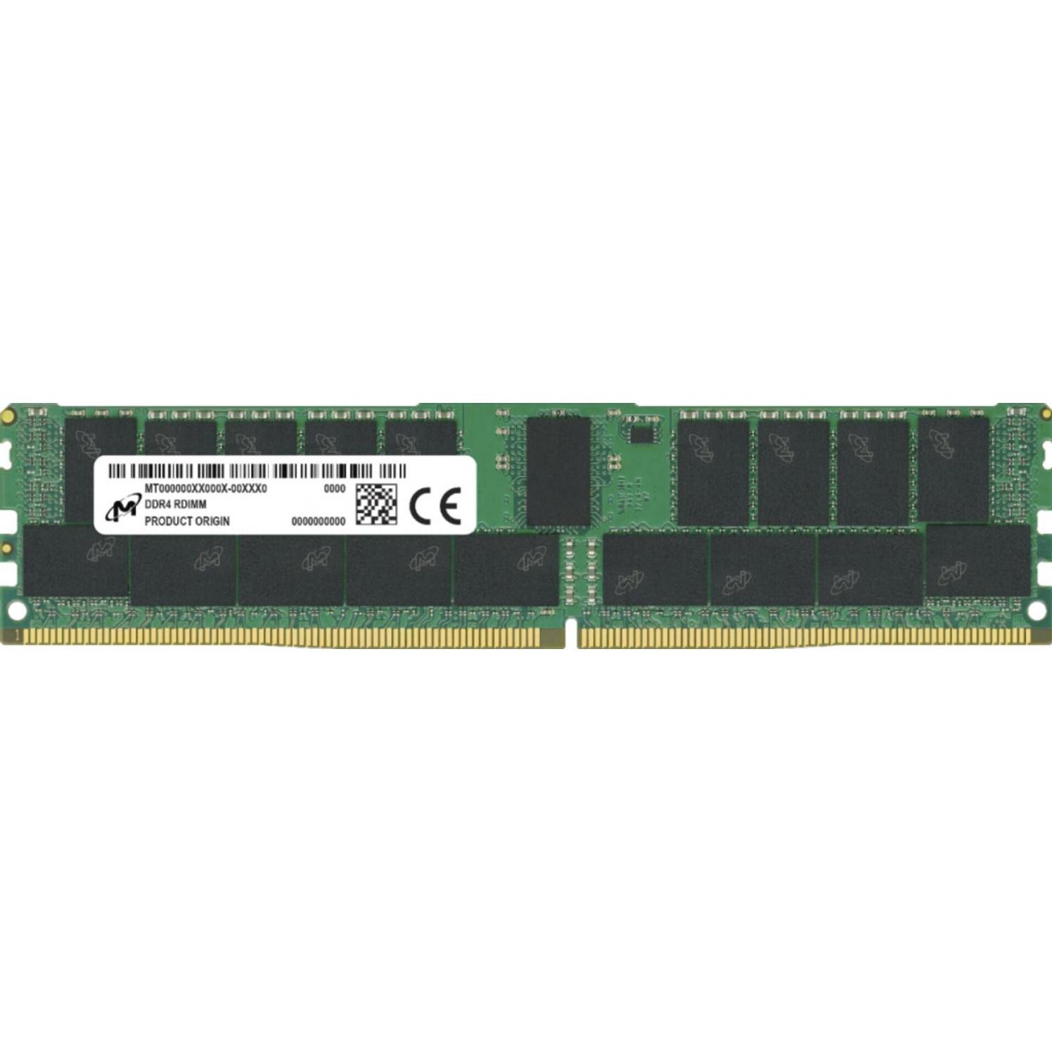 Crucial Micron DDR4 RDIMM 2Rx4 3200 (1 x 64GB, 3200 MHz, DDR4-RAM, R-DIMM), RAM