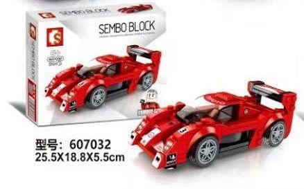 Actual product image Sembo Mini racing car
