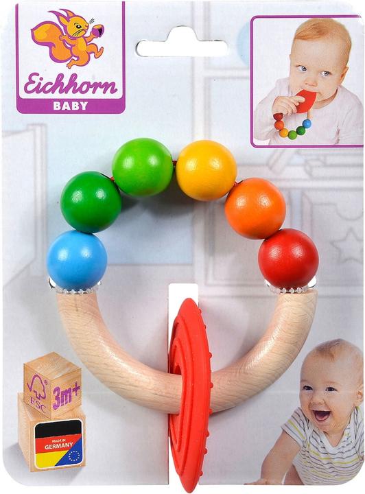 Produktbild Eichhorn Baby, Greifling mit Beissplatte