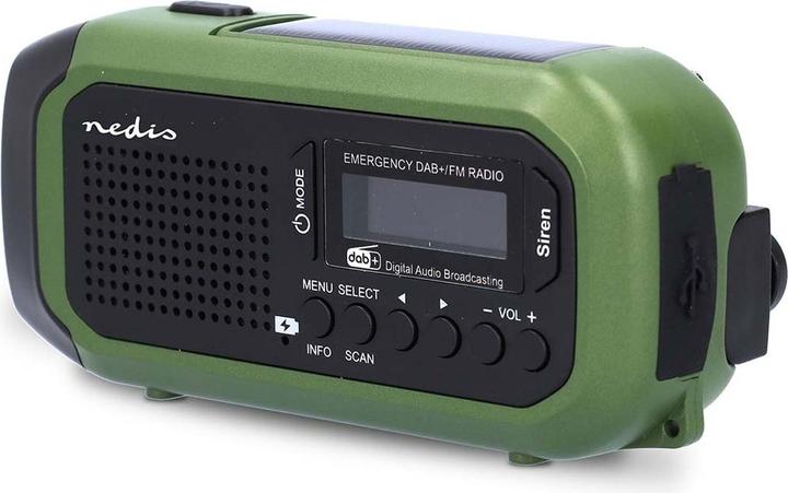 Image du produit Nedis Radio d'urgence (DAB+ DAB, FM)