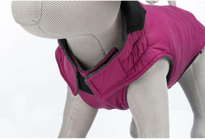 Actual product image Trixie Arlay S Coat, 33 cm, Berry (S, Dog coat)