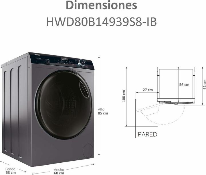 Produktbild Haier HWD80-B14939S8