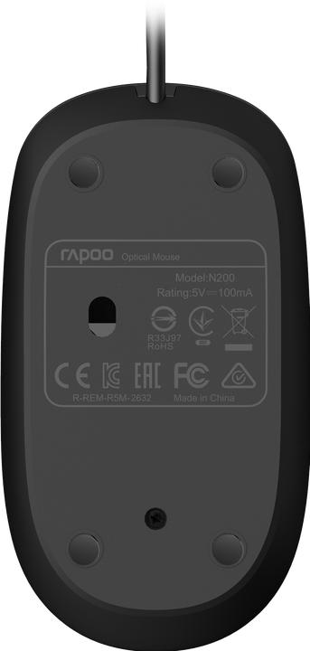 Actual product image Rapoo N200 (Cable)
