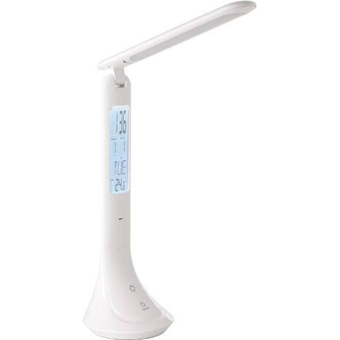 EGLO, Tischlampe, 75709 COLUCCIA LED Tischleuchte 3,2W Touchdimmer 190x125mm Weiss 3-step dimming Neutralweiss Di