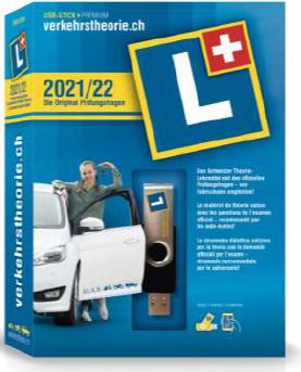 Produktbild Hänni Mikhail verkehrstheorie.ch 2021/22 USB-Stick (1 User, 12 Monate)