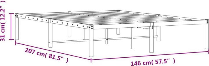 Actual product image vidaXL Jard (140 x 200)