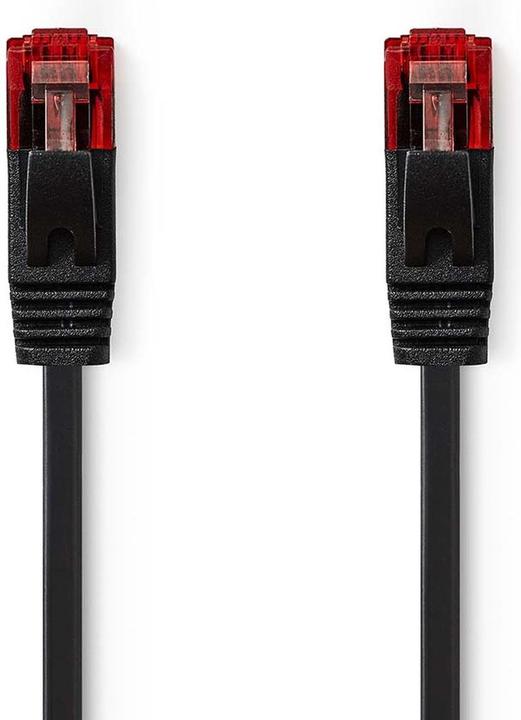 Produktbild Nedis CAT6-Netzwerkkabel | RJ45 Stecker | RJ45 Stecker | U/UTP | 2.00 m | Snagless | Flach | PVC | S (U/UTP, CAT6, 2 m)