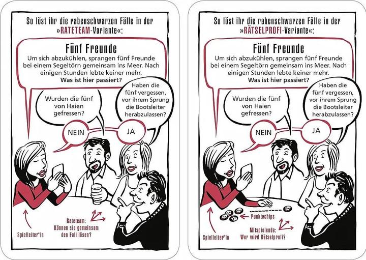 Actual product image black stories Epic Fails (German, 2 - 10 Players)