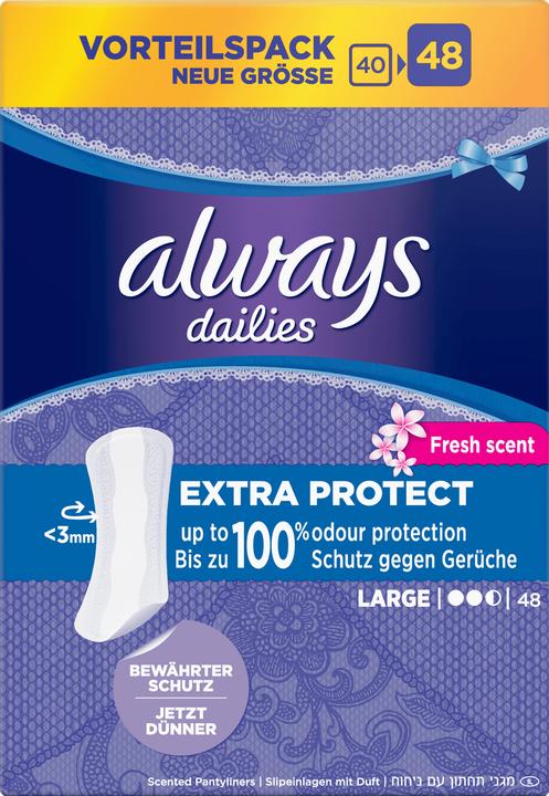 Actual product image Always Dailies Extra Protect (48 x)
