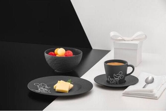 Actual product image Villeroy & Boch Mickey Mouse breakfast set (4 pcs.)