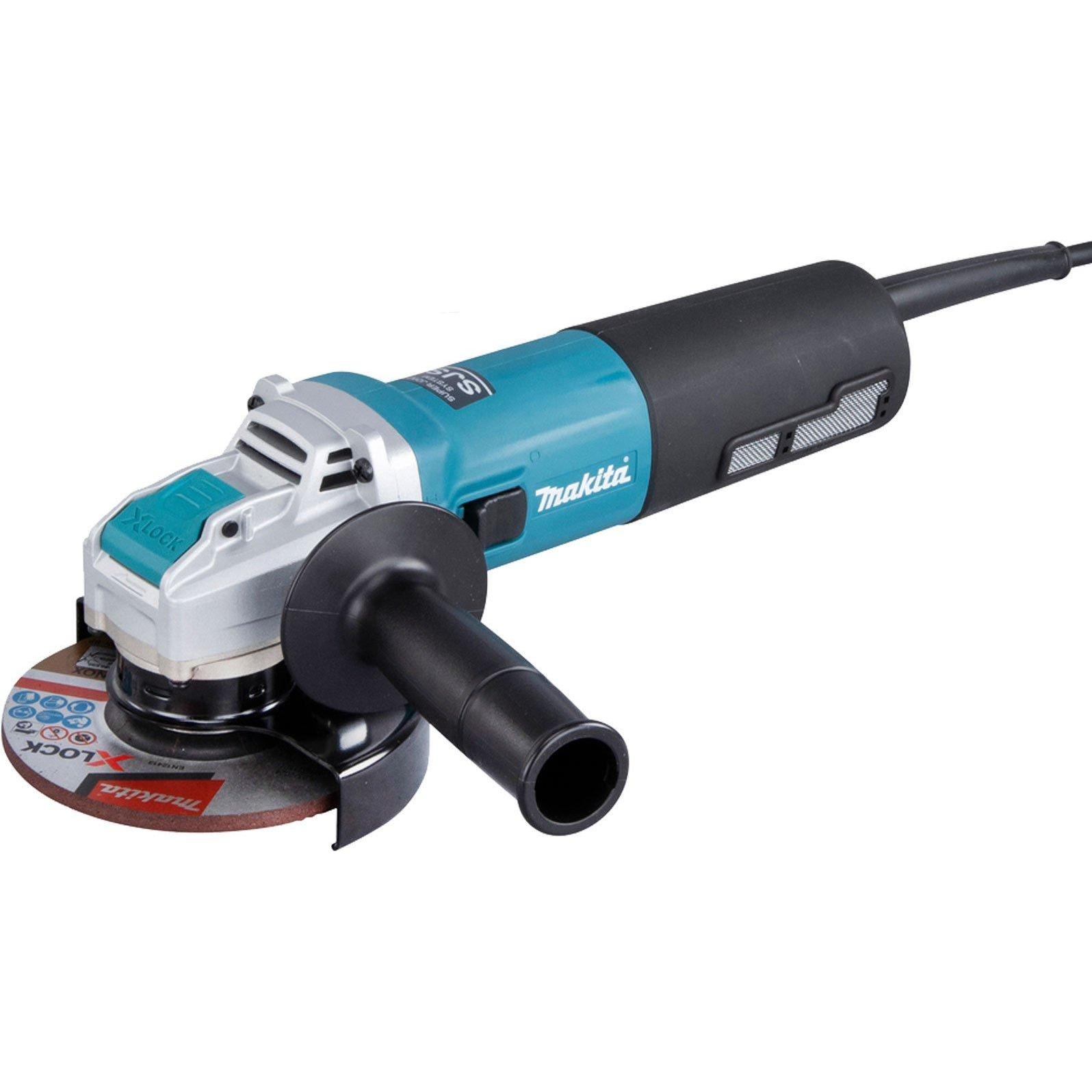 Makita, Zubehör Maschine, Ø125mm Winkelschleifer X-LOCK GA5080RX02 1.400 Watt+ Schutzhaubenabdeckung